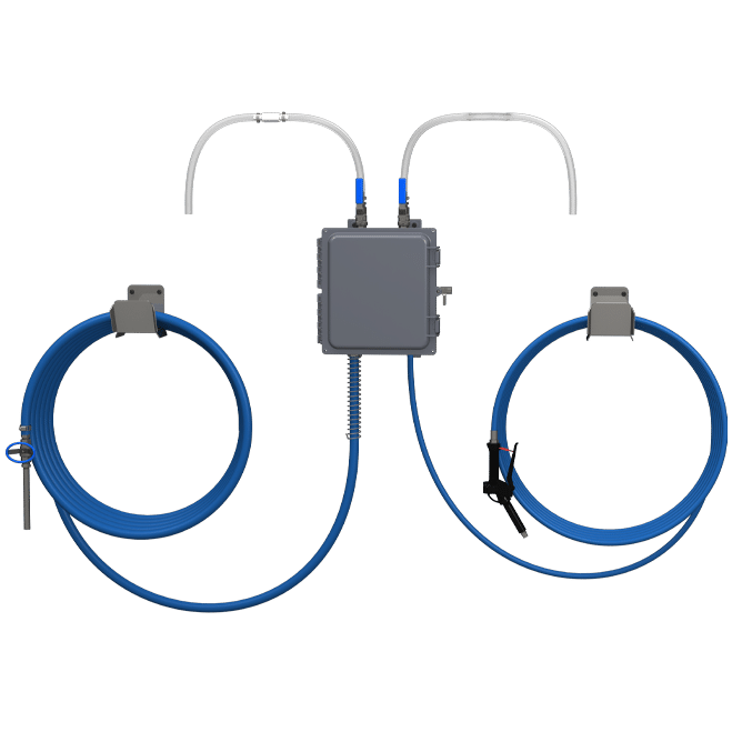 Central Foam and Spray Station