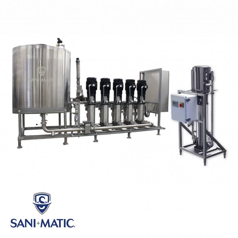 Sani-Matic Boosted Pressure Systems