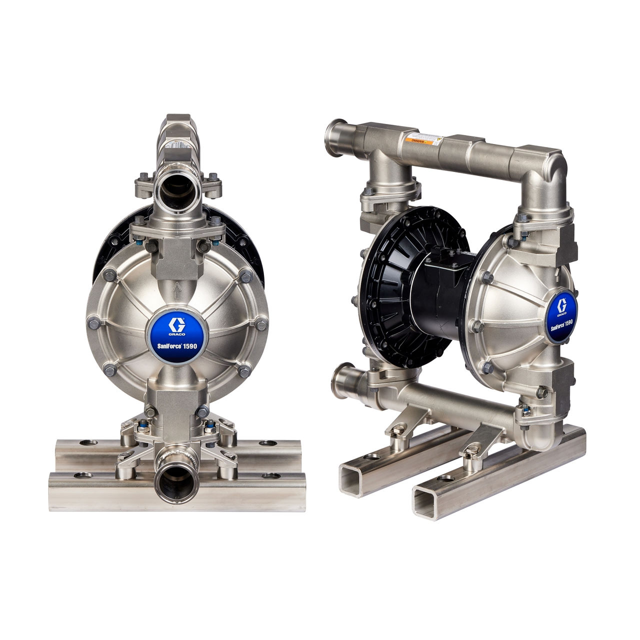 SaniForce Beverage Series Air Operated Double Diaphragm Pumps