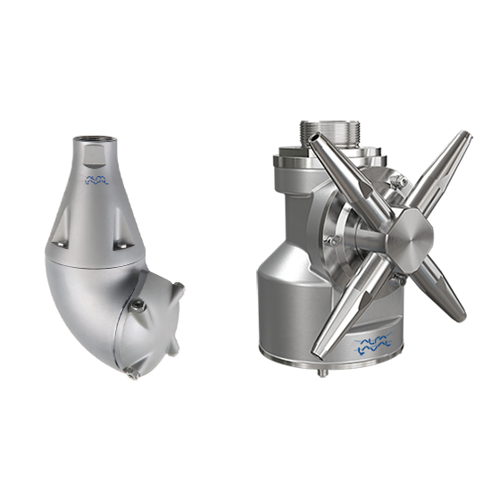 multijet rotary jet head