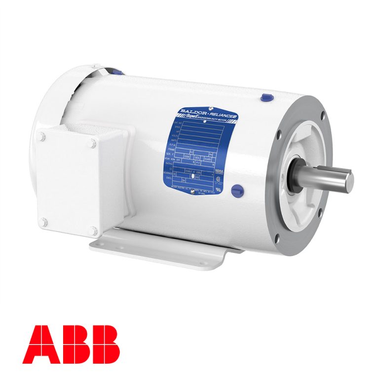 white washdown motors