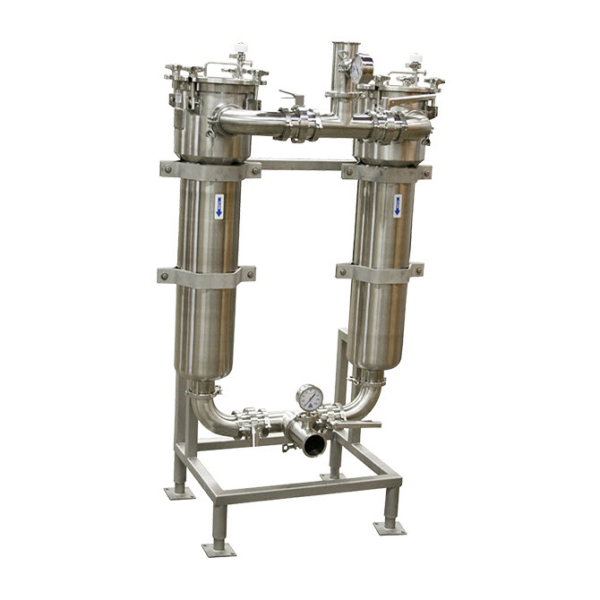 Sani-Matic Dual Basket Strainer Assembly