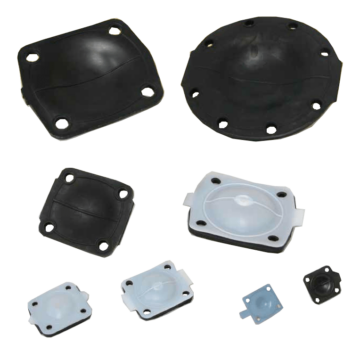 diaphragms for diaphragm valves