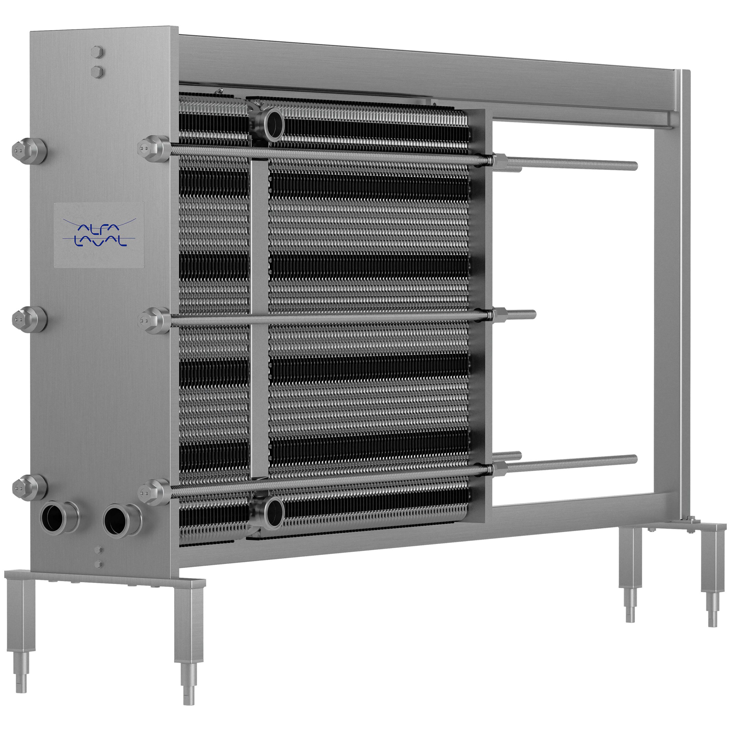 widegap heat exchanger